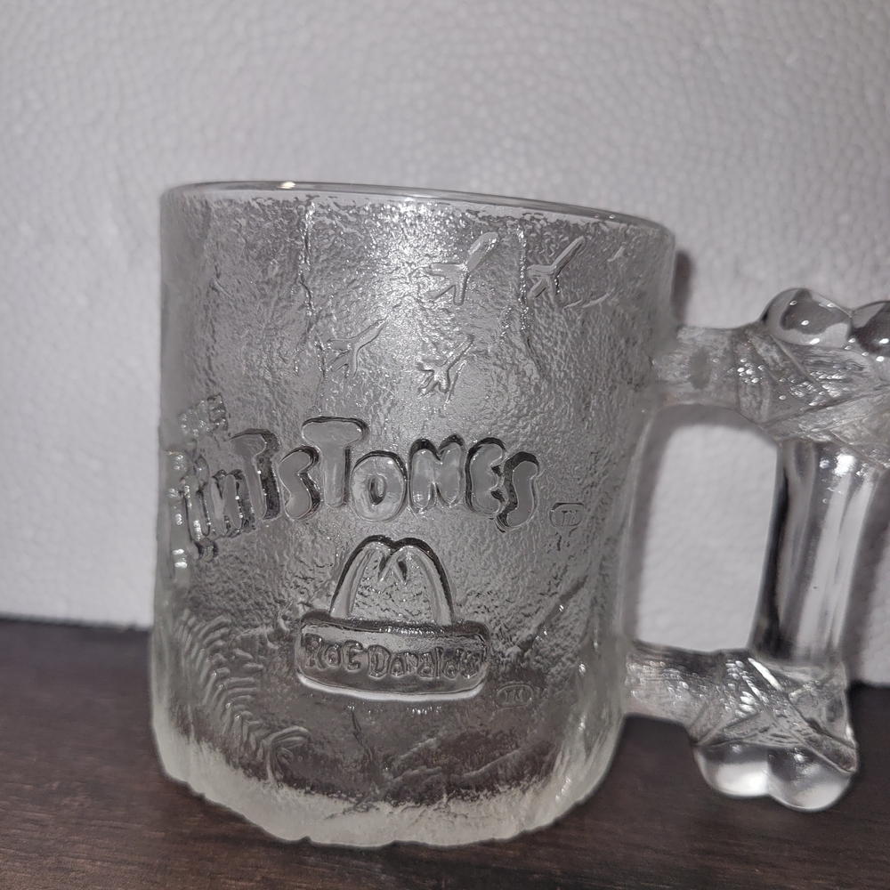 The Flintstones Frosted Glass Mug
